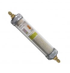 SPure DS H2O filter, 1/8" brass fittings