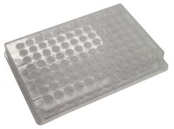 Pure-Pass 96 well plates, glass coated, polypropylene, V bottom, round, 7 mm, microtiter, PK10