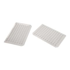 Pure-Pass sealing mats, 96 well plates, plasma coated, silicone, round, 7 mm with slit, PK5